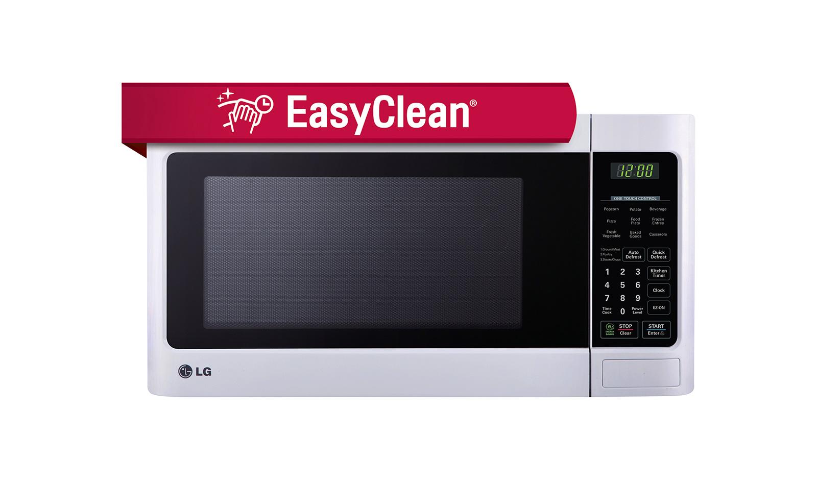 LG LCS1112SW Countertop Microwave Oven with Energy Savings Key LG USA