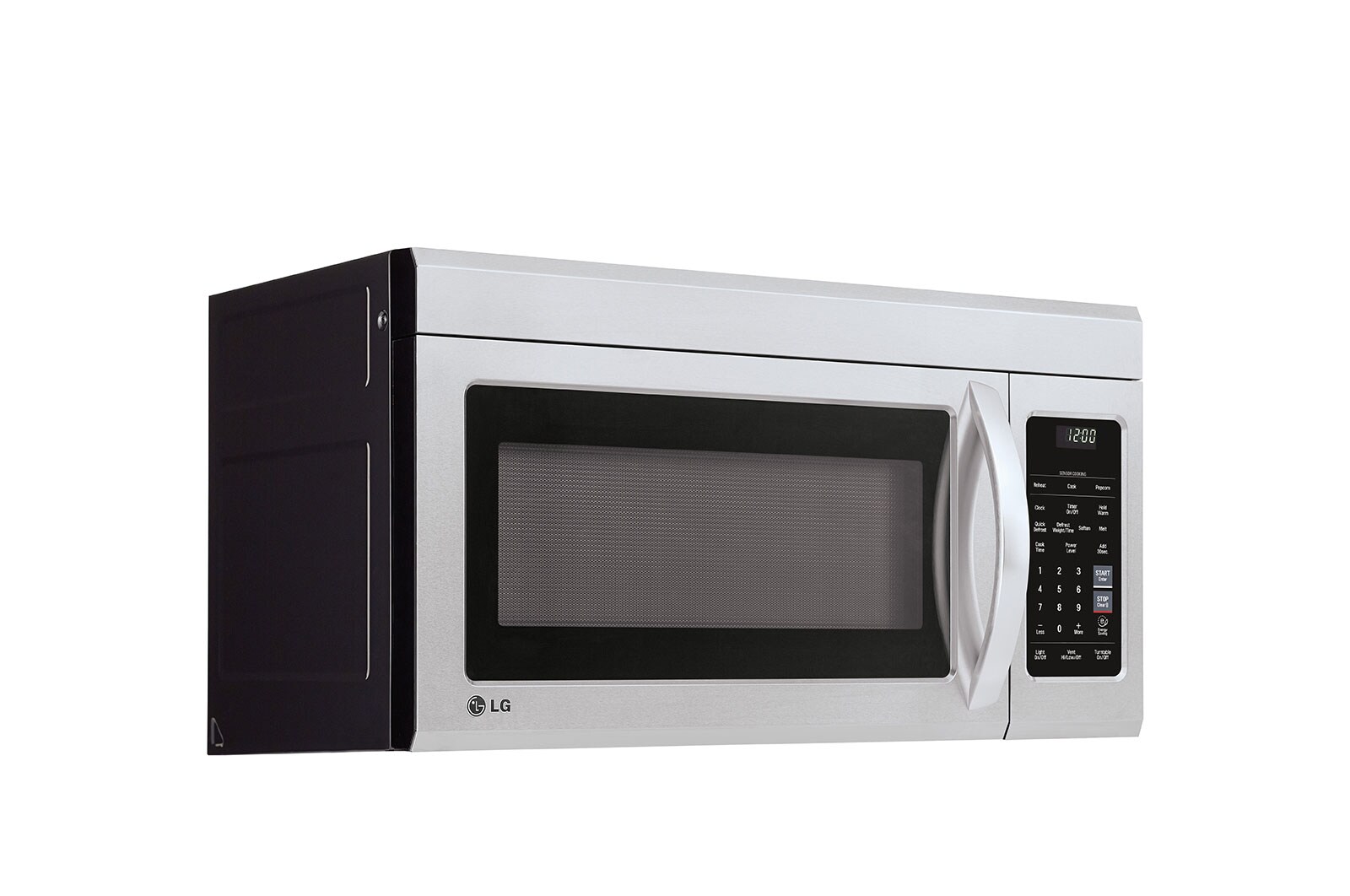 LG LMV1831ST 1.8 cu.ft. OvertheRange Microwave Oven LG USA