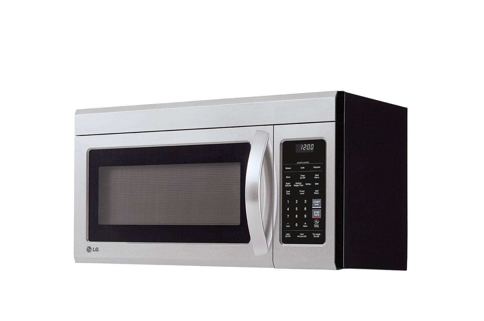 LG LMV1831ST 1.8 cu.ft. OvertheRange Microwave Oven LG USA