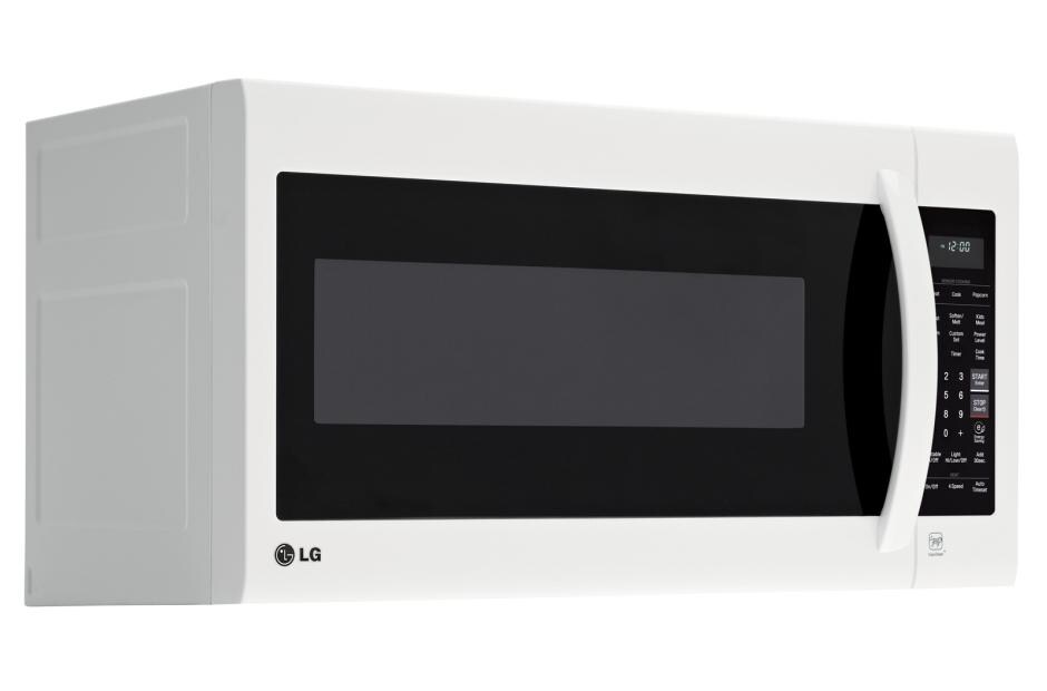 Lg Lmv2031sw Over The Range Microwave Oven With Easyclean Usa Range Microwave Oven With Easyclean