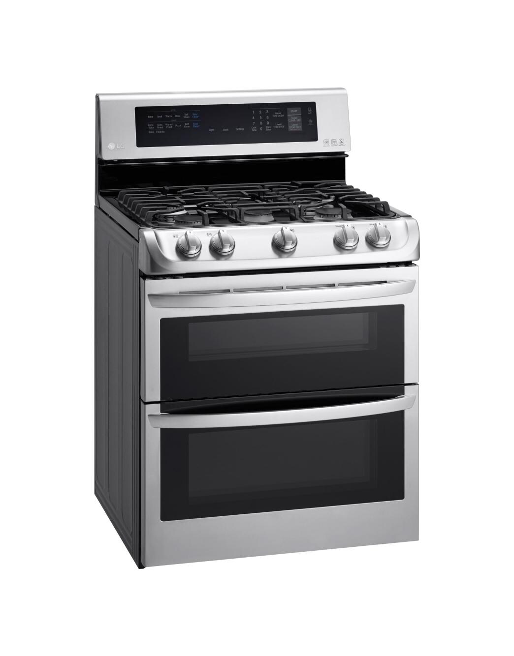 LG 6.9 cu. ft. Gas Double Oven Range with ProBake Convection® and