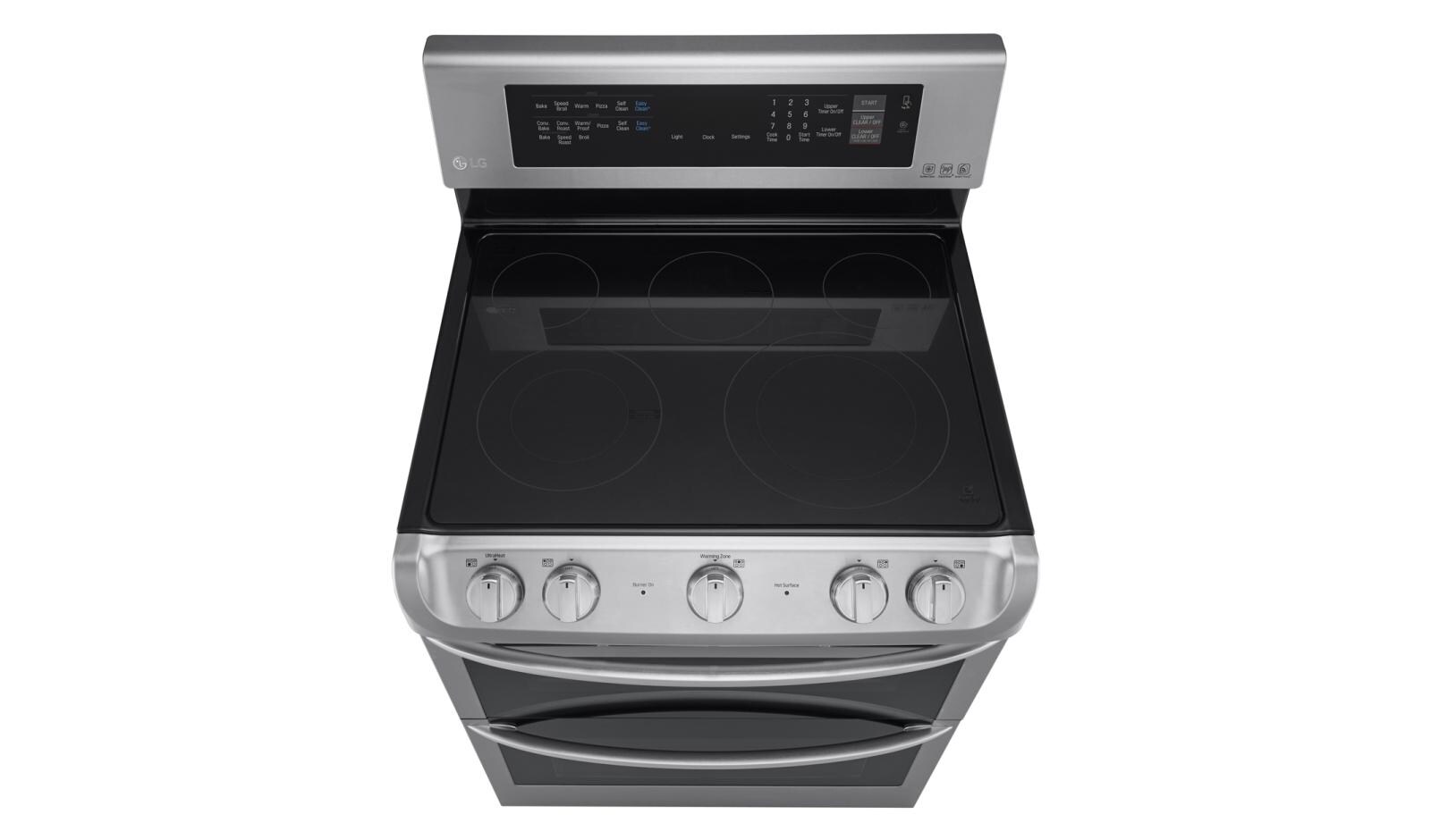 LG 7.3 cu. ft. Electric Double Oven Range with ProBake Convection® and