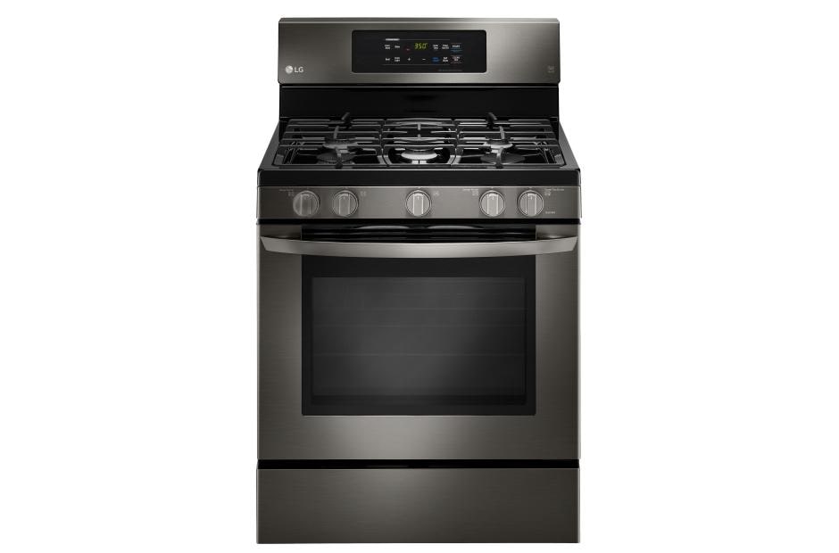 Lg Lrg3081bd Black Stainless Steel Gas Single Oven Range Lg Usa