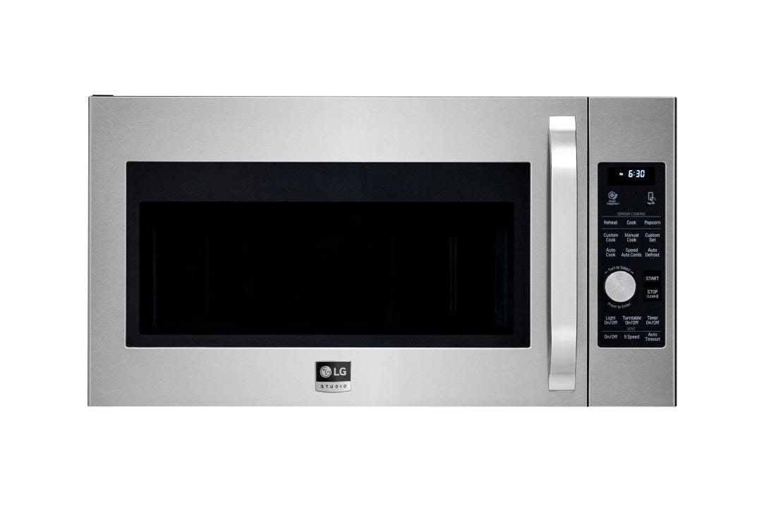 Lg Lsmc3086st Studio Over The Range Microwave Oven Usa Lg Cooking Liances Lsmc3086st 1