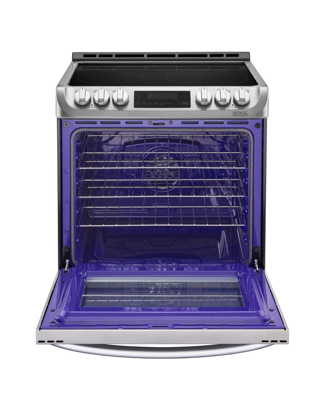 LG LSE4613ST Electric Slidein Range with Convection LG USA