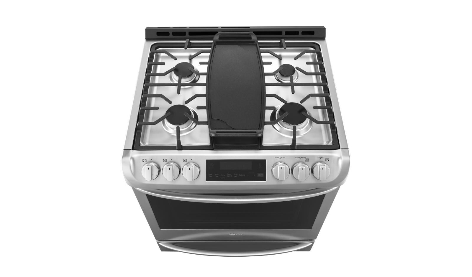 LG 6.3 cu. ft. Gas Single Oven Slidein Range with ProBake Convection