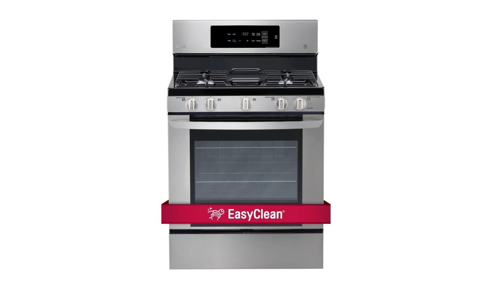 5.4 cu. ft. Single Oven Gas Range with EasyClean®