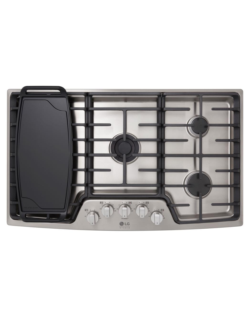 LG LSCG367ST LG STUDIO 36 Inch Gas Cooktop LG USA