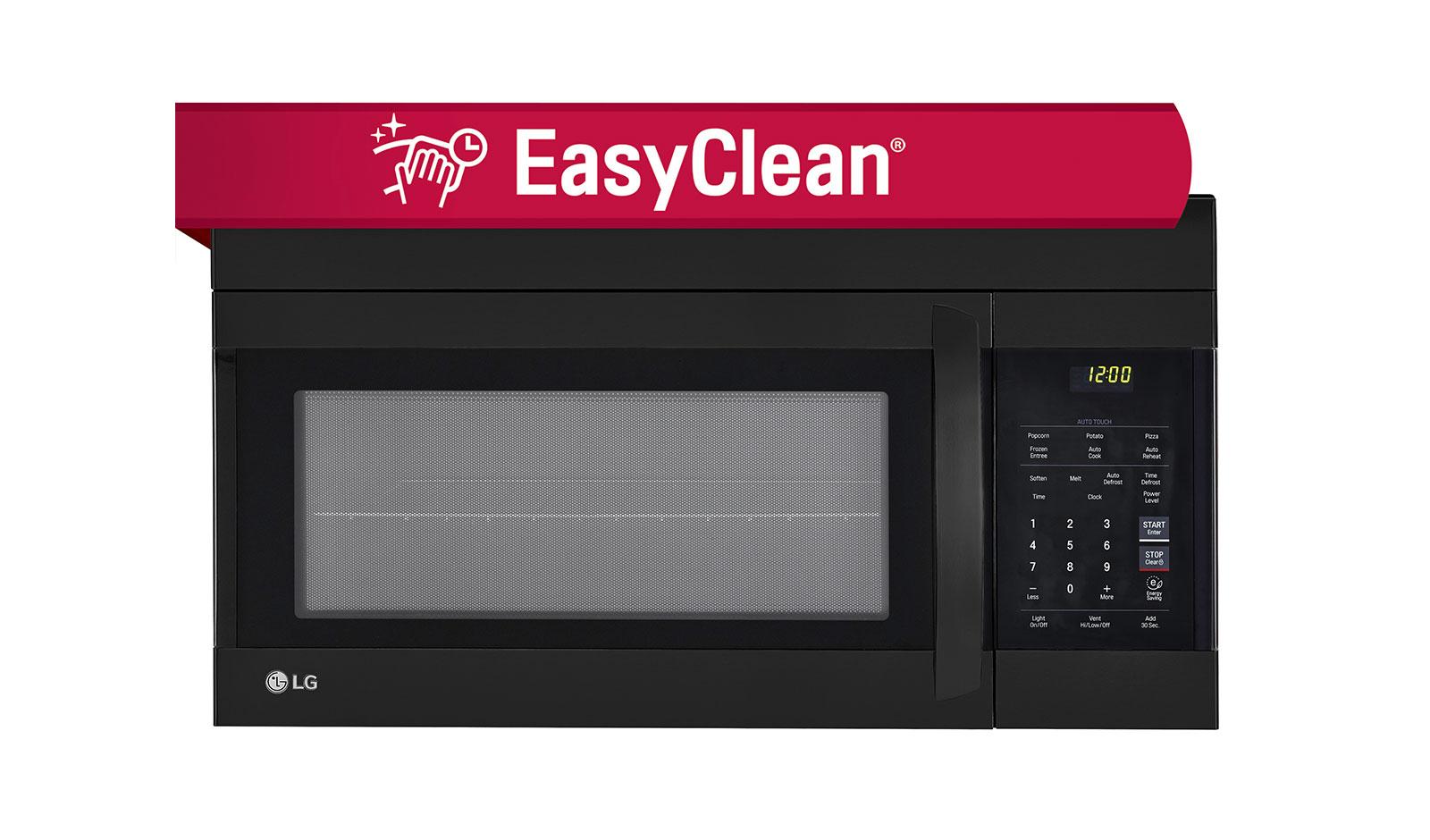 Lg Lmv1762sb Over The Range Microwave Oven Usa Over The Range Microwave Oven With Easyclean