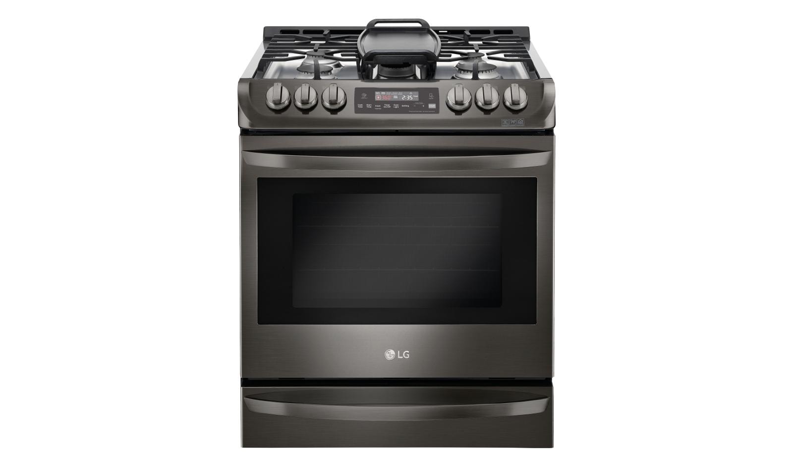 LG 6.3 cu. ft. Gas Single Oven Slide-in Range with ProBake Convection® and EasyClean®, LSG4513BD