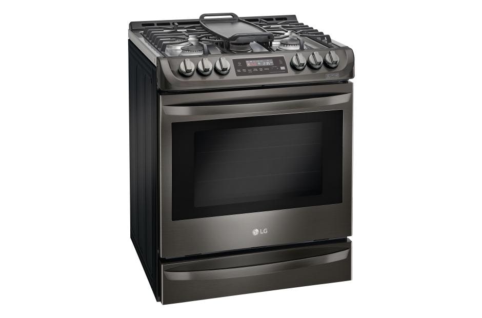 LG 6.3 cu. ft. Gas Single Oven Slidein Range with ProBake Convection