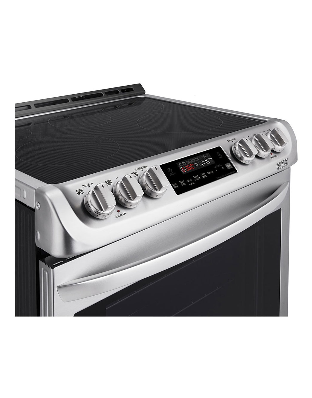 LG LSE4611ST Electric Slidein Range with Convection LG USA