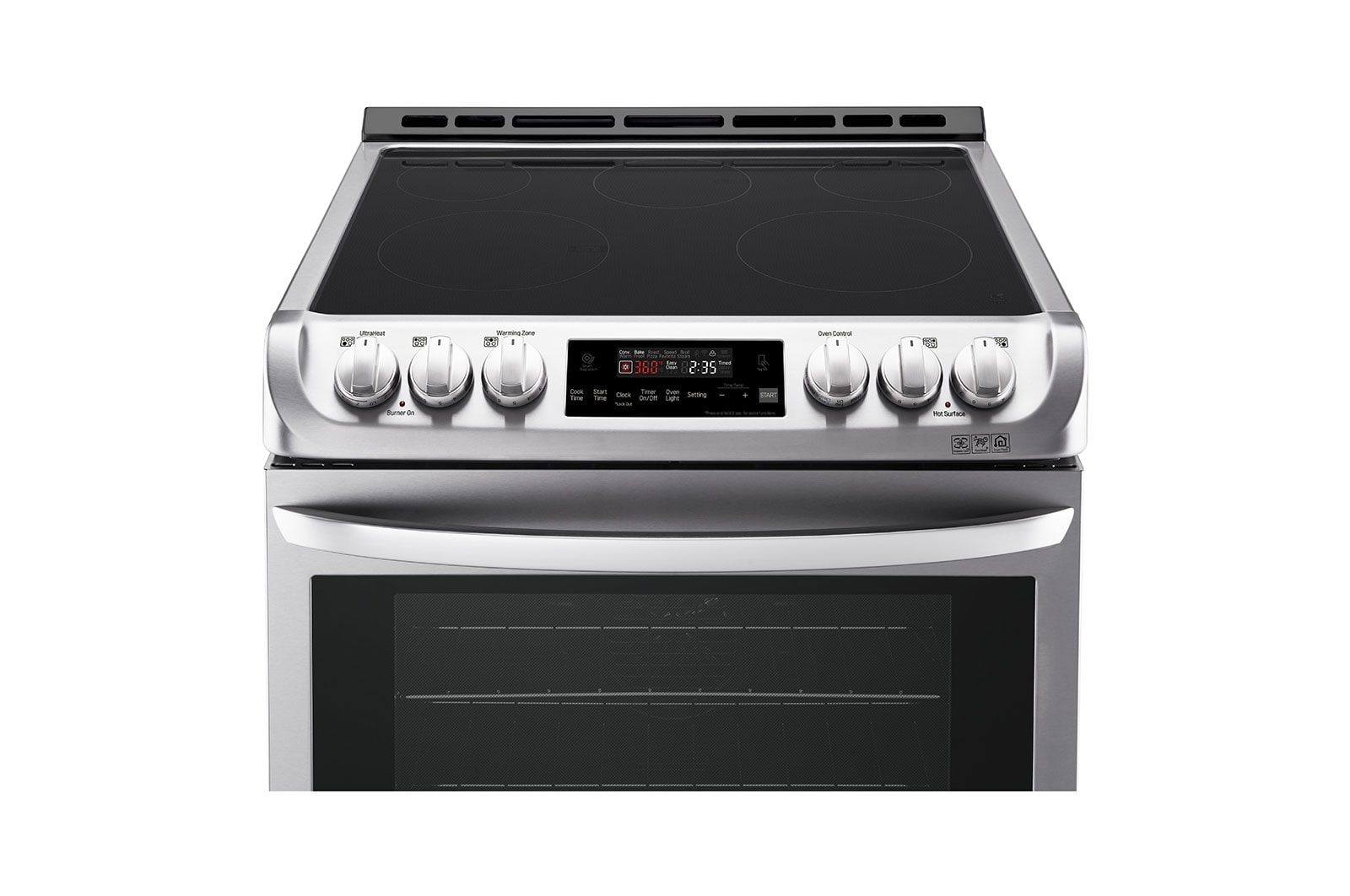 LG LSE4611ST Electric Slidein Range with Convection LG USA
