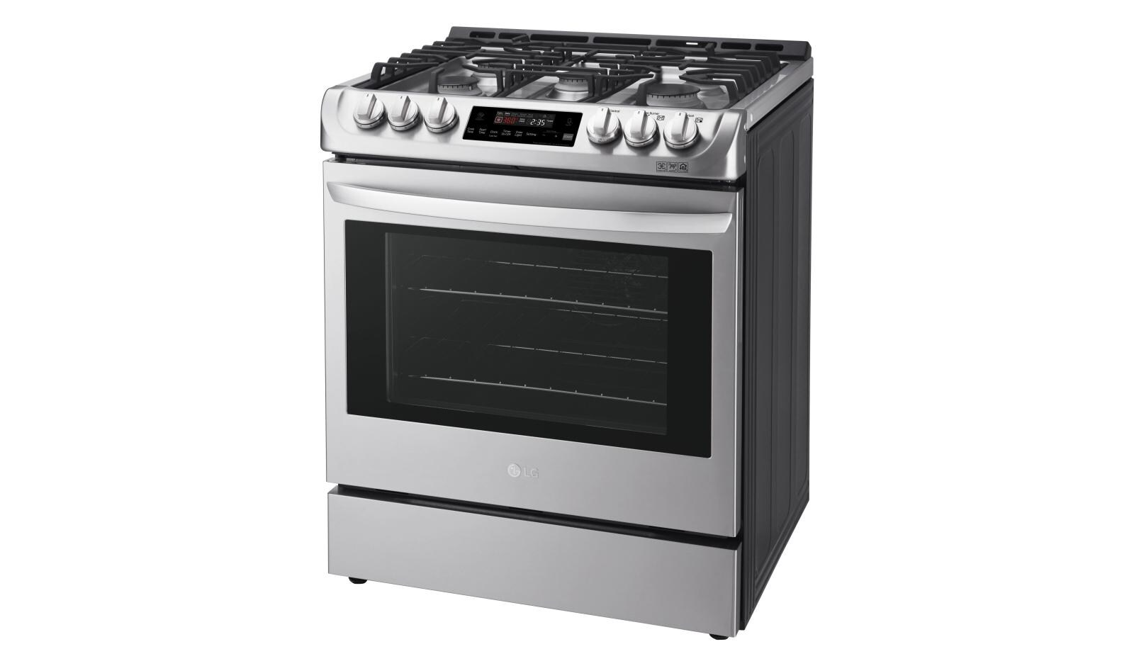 LG LSG4511ST Gas Slidein Range with Convection LG USA