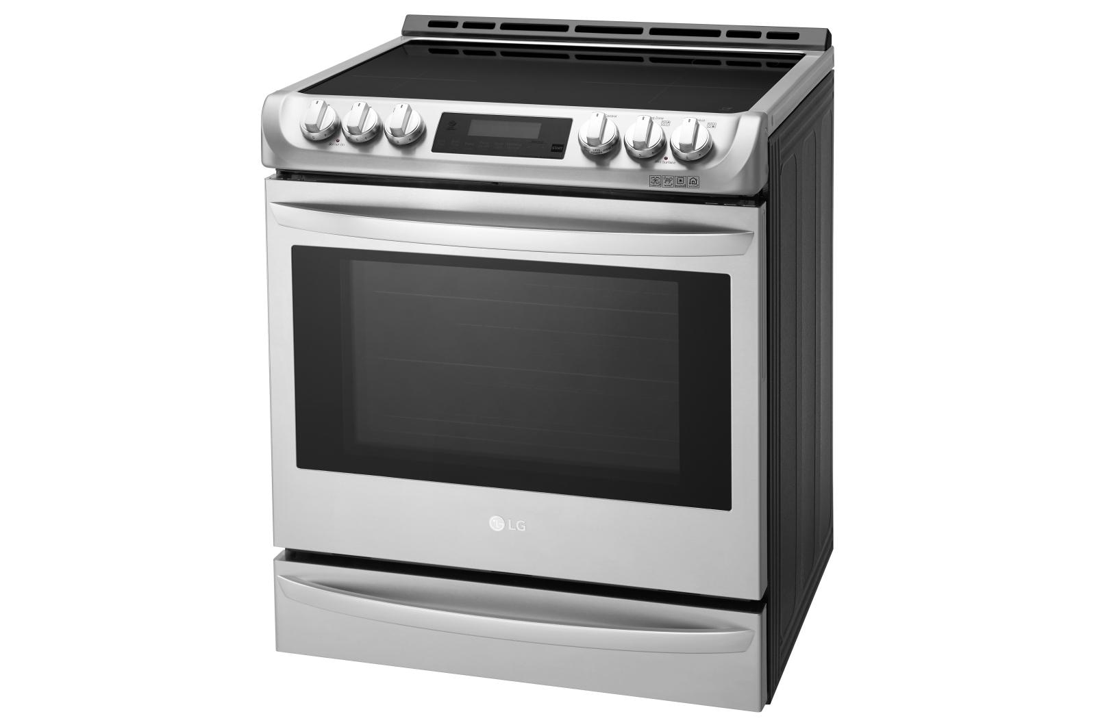 LG 6.3 cu. ft. Smart wifi Enabled Induction Slidein Range with