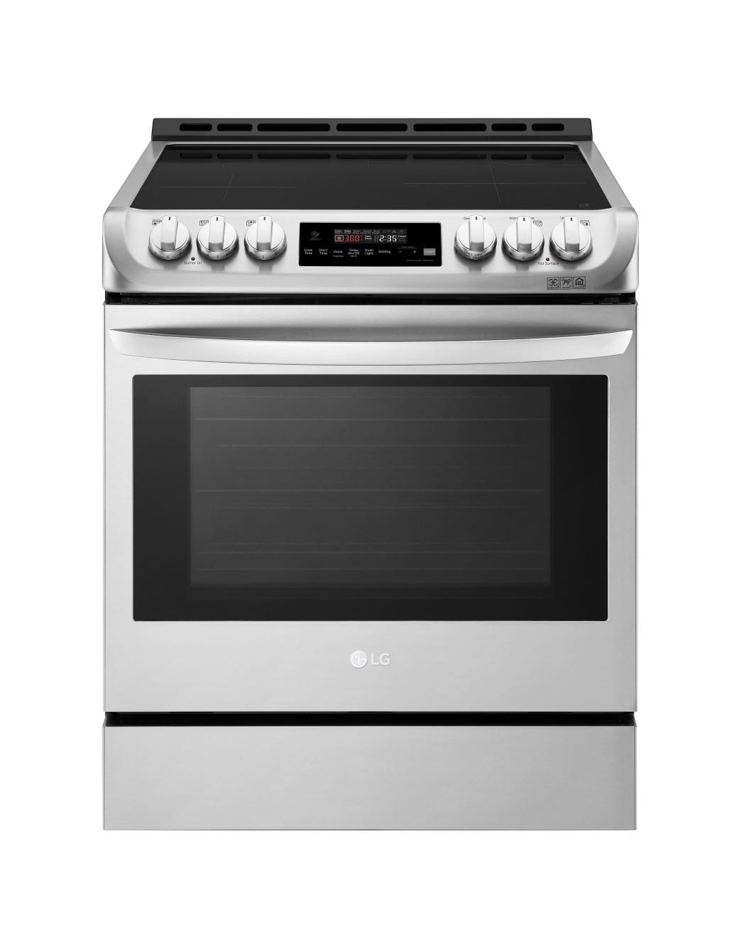 LG LSE4616ST 6.3 cu. ft. Capacity Electric Slidein Range LG USA