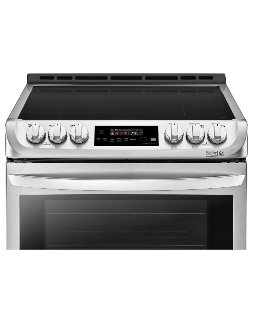 LG 6.3 cu. ft. Smart wifi Enabled Induction Slidein Range with
