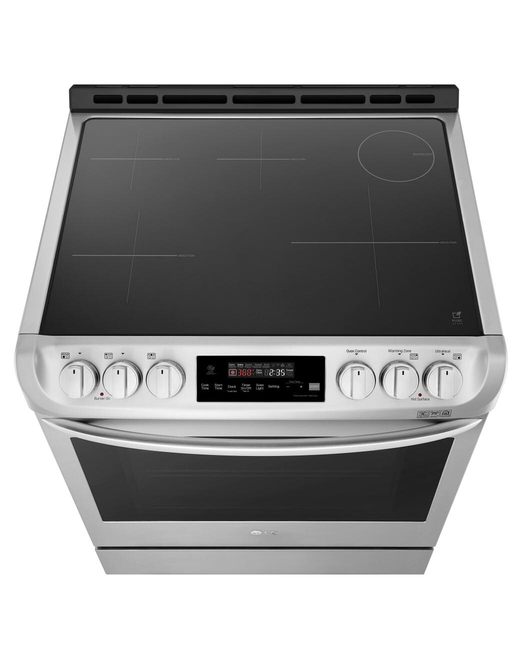 LG LSE4616ST 6.3 cu. ft. Capacity Electric Slidein Range LG USA