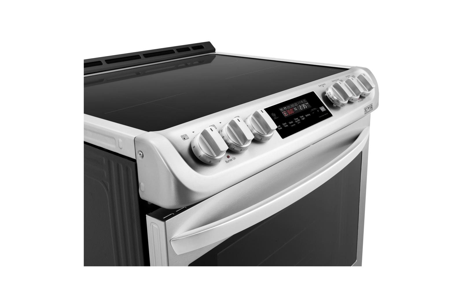 LG 6.3 cu. ft. Smart wifi Enabled Induction Slidein Range with