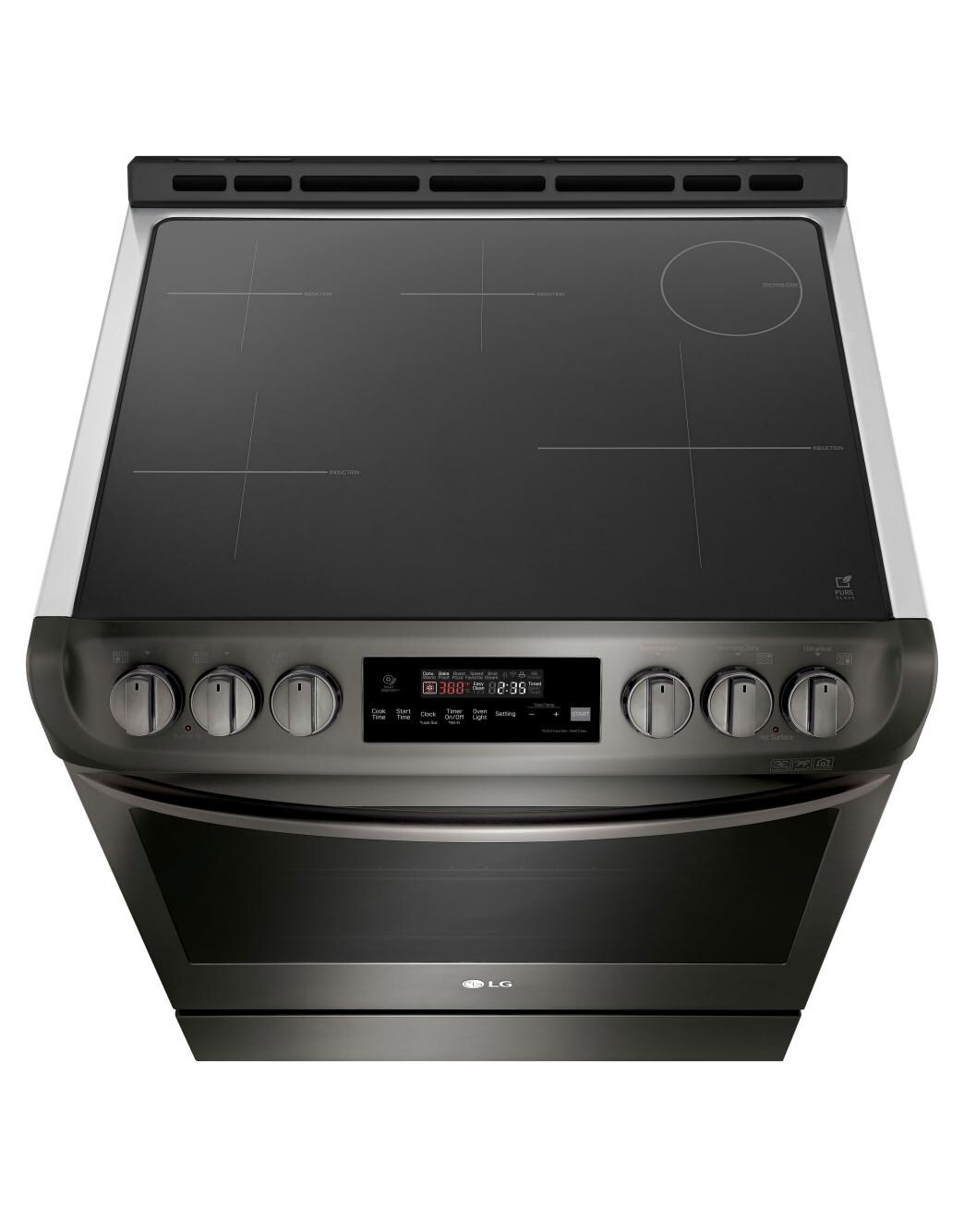 LG 6.3 cu. ft. Smart wifi Enabled Induction Slidein Range with