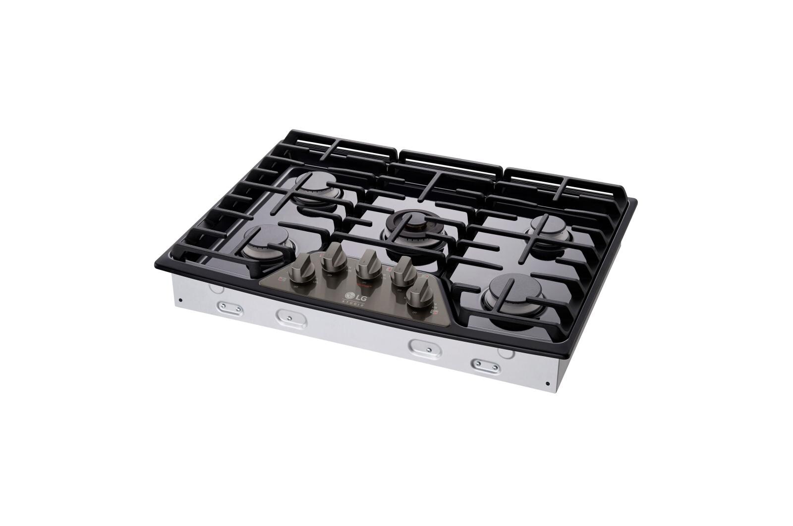 LG LSCG307BD LG STUDIO 30 Inch Gas Cooktop LG USA