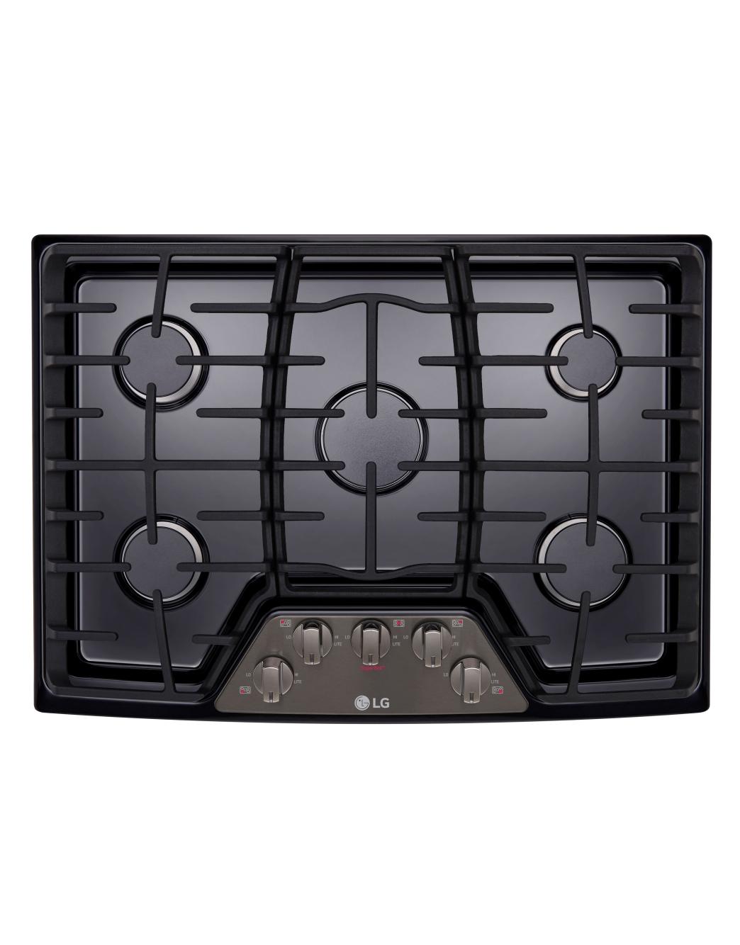 LG 30'' Gas Cooktop with SuperBoil™ (LCG3011BD) LG USA