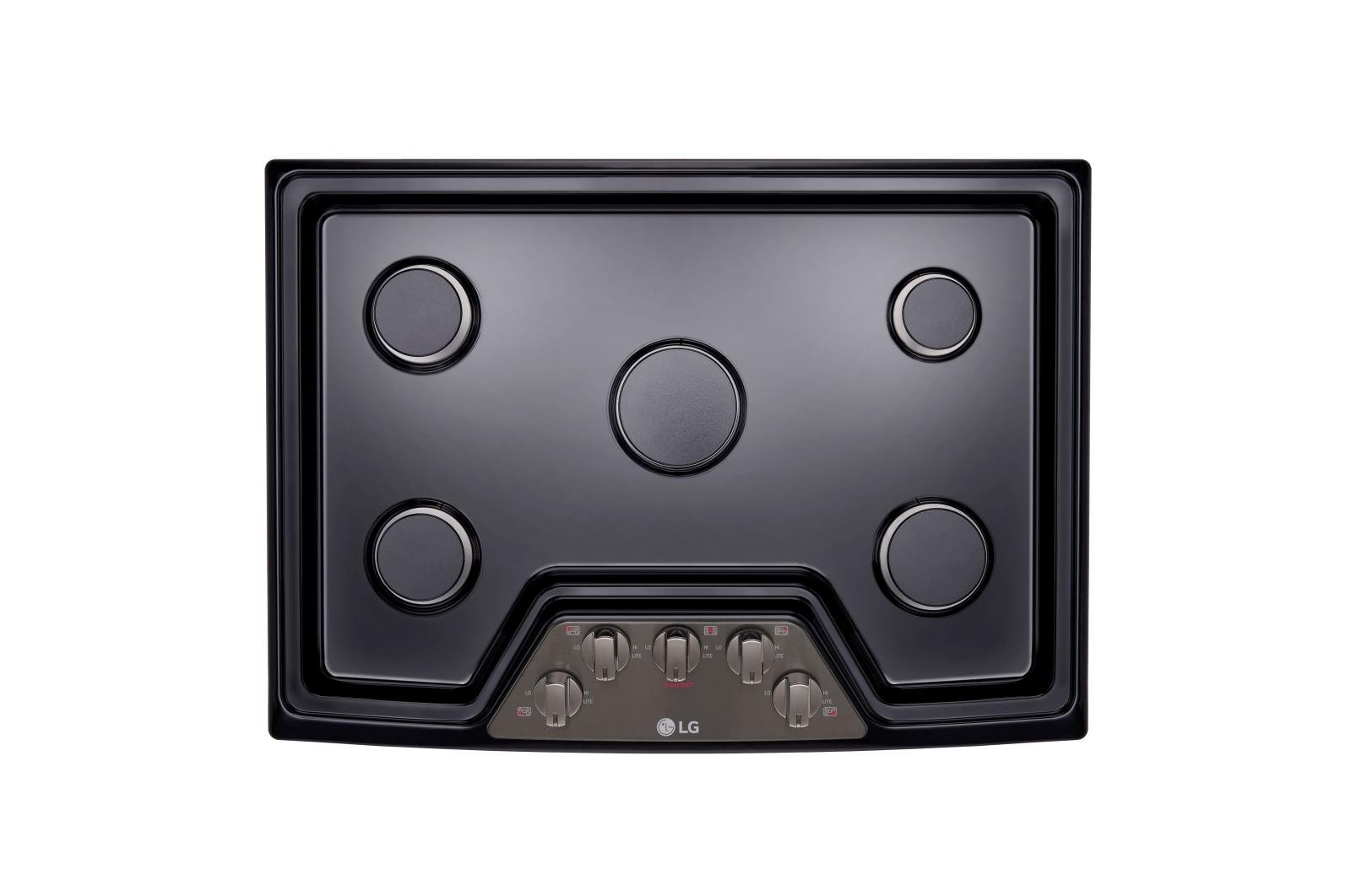 LG 30'' Gas Cooktop with SuperBoil™ (LCG3011BD) LG USA