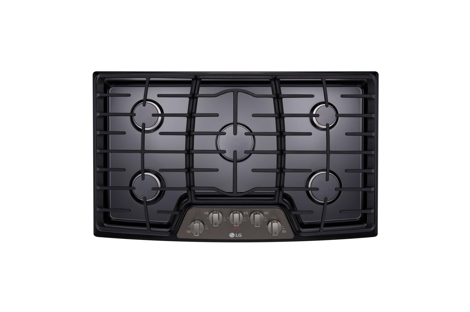 LG 36'' Gas Cooktop with SuperBoil™ (LCG3611BD) LG USA