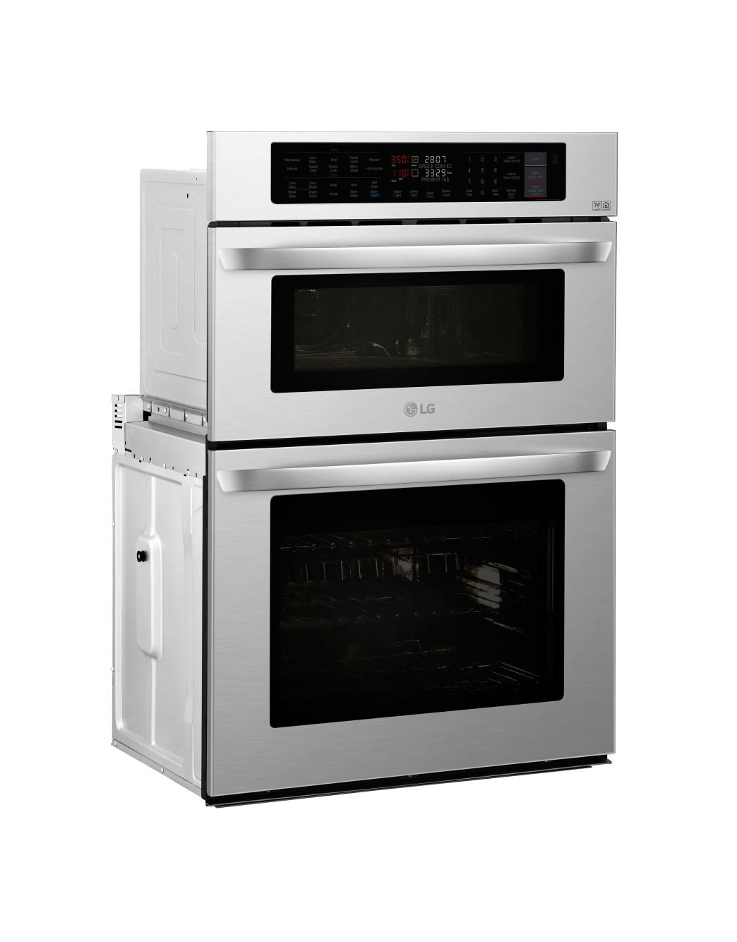 LG 1.7/4.7 cu. ft. Smart wifi Enabled Combination Double Wall Oven