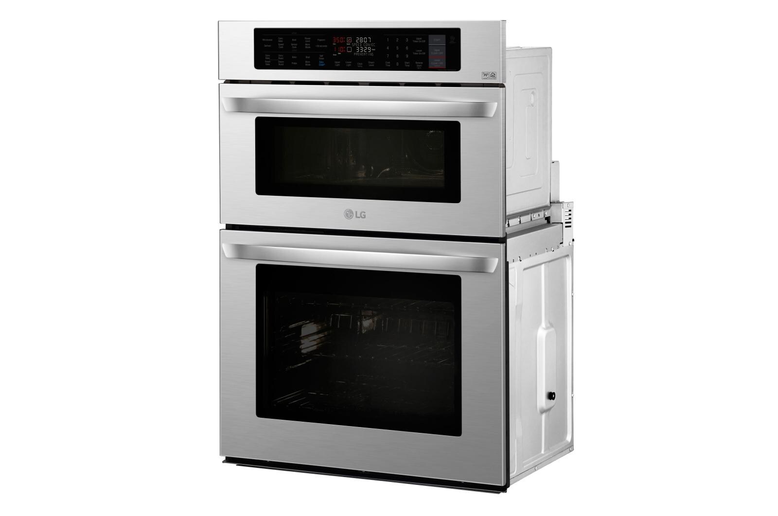 LG 1.7/4.7 cu. ft. Smart wifi Enabled Combination Double Wall Oven