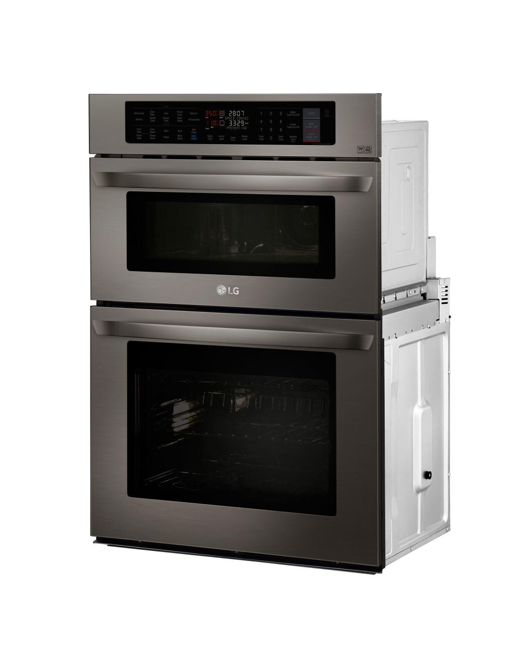 LG 1.7/4.7 cu. ft. Smart wifi Enabled Combination Double Wall Oven