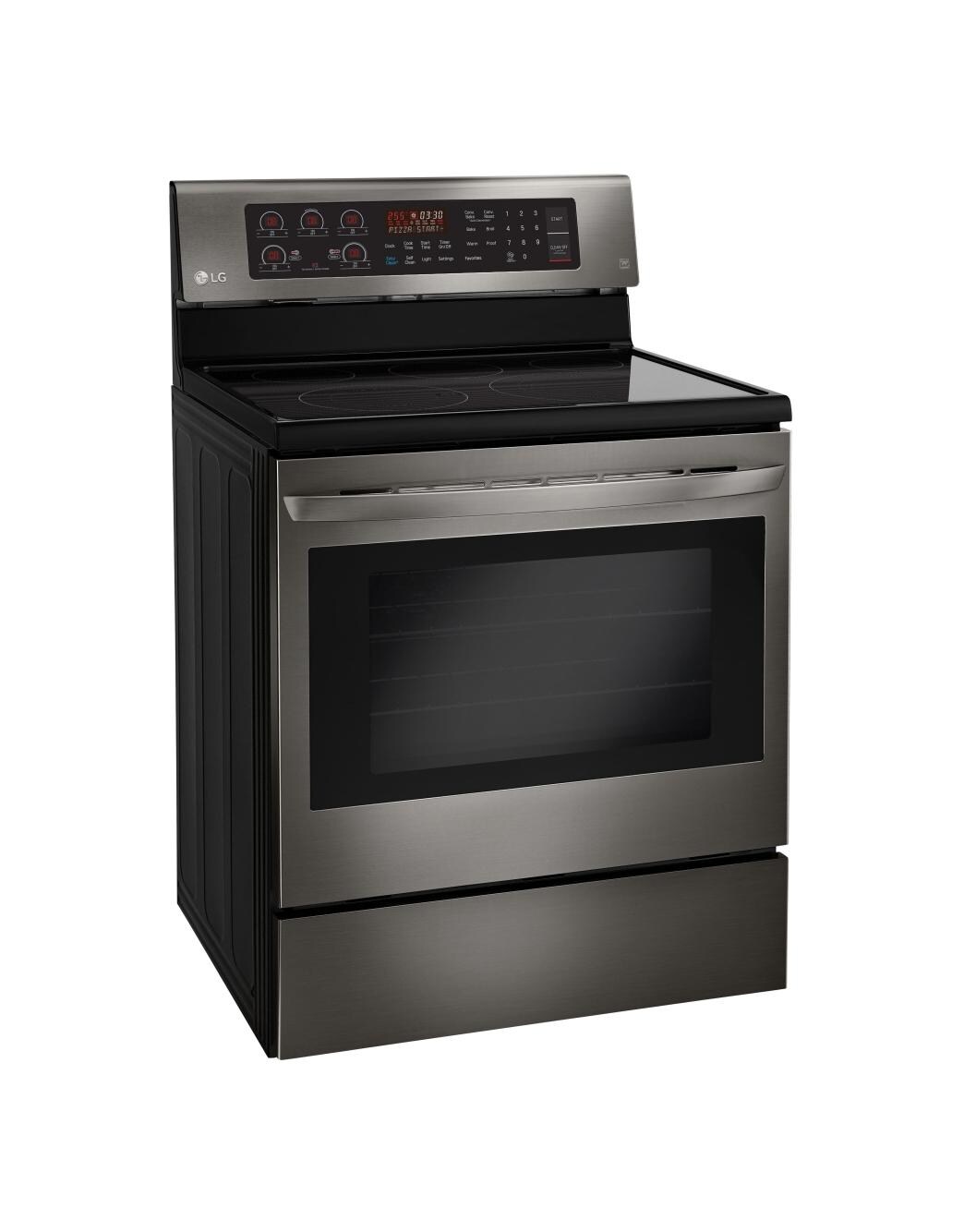 LG LRE3194BD 6.3 cu. ft. Capacity Electric Single Oven Range LG USA