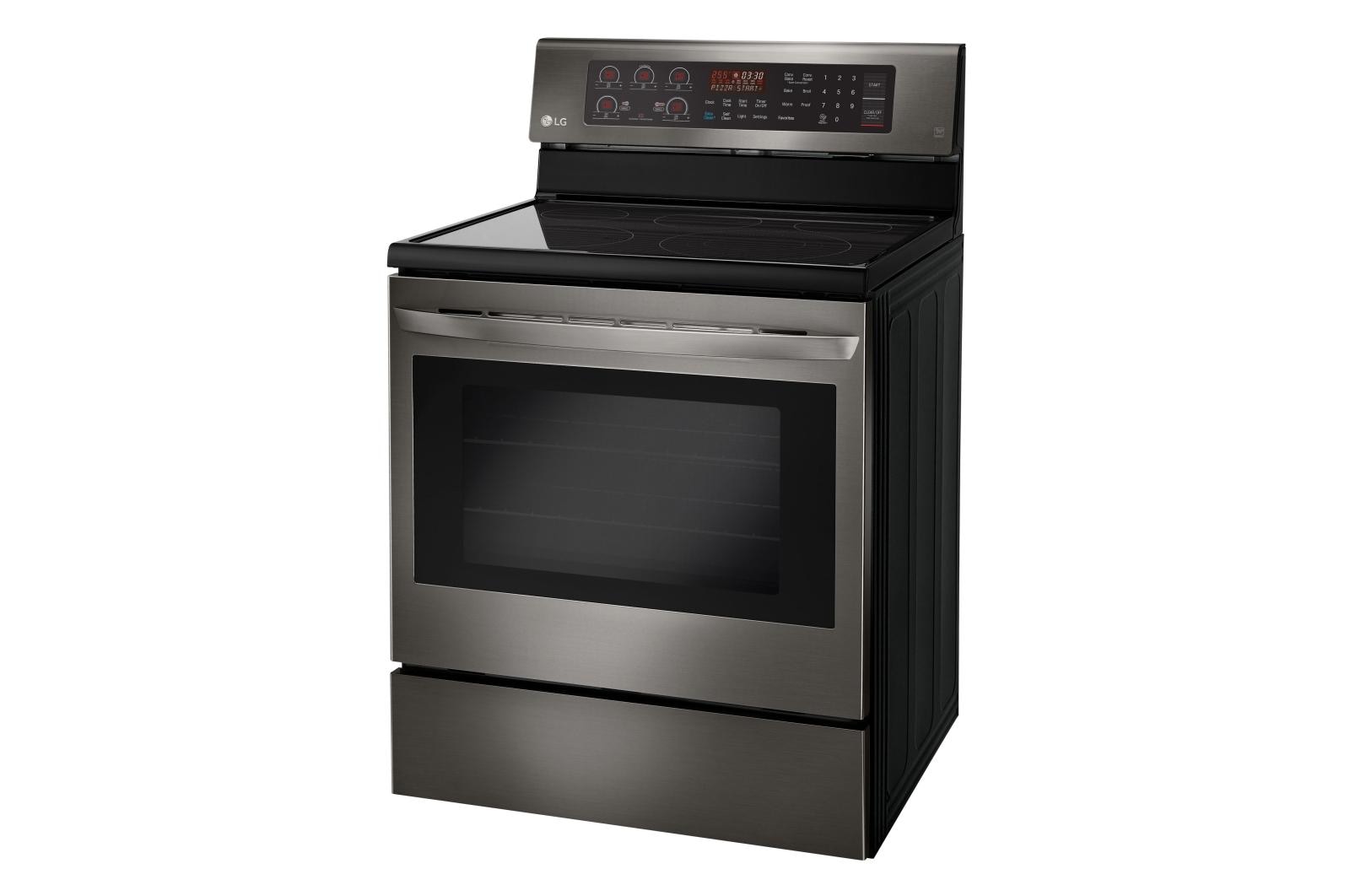 LG LRE3194BD 6.3 cu. ft. Capacity Electric Single Oven Range LG USA