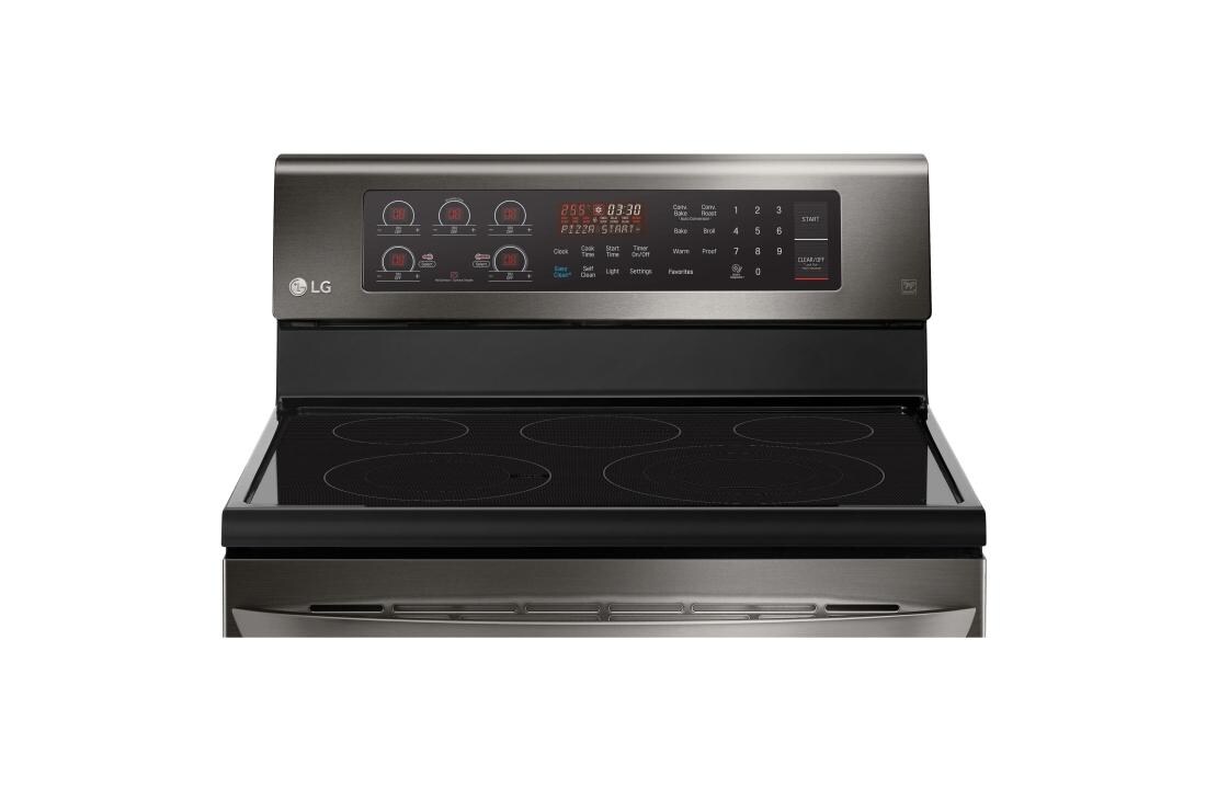 LG LRE3194BD 6.3 cu. ft. Capacity Electric Single Oven Range LG USA