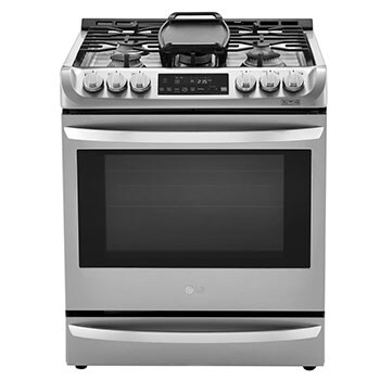 6.3 cu. ft. Smart wi-fi Enabled Dual Fuel Slide-in Range with ProBake Convection® and EasyClean®1
