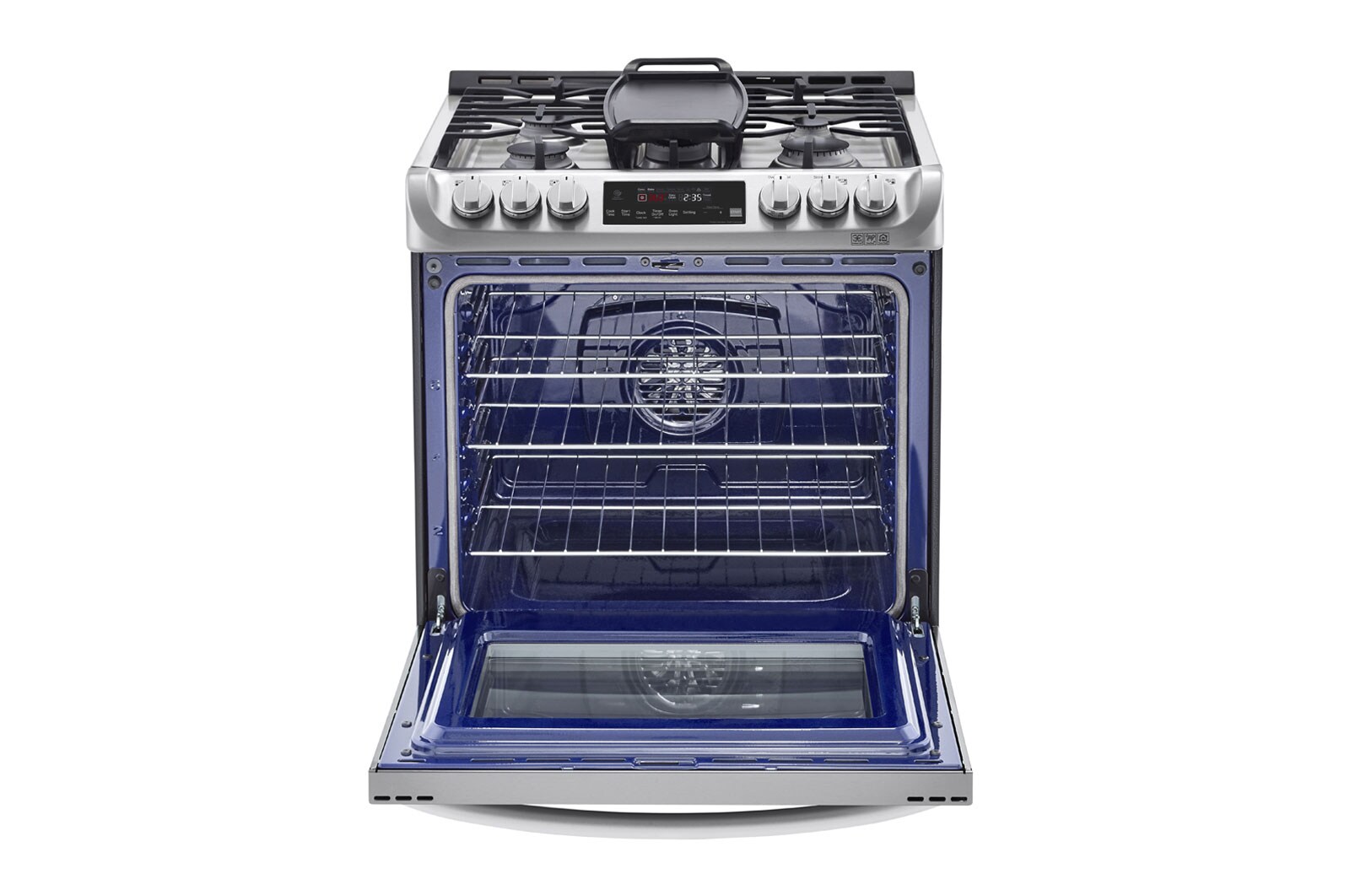 LG 6.3 cu. ft. Smart wifi Enabled Dual Fuel Slidein Range with