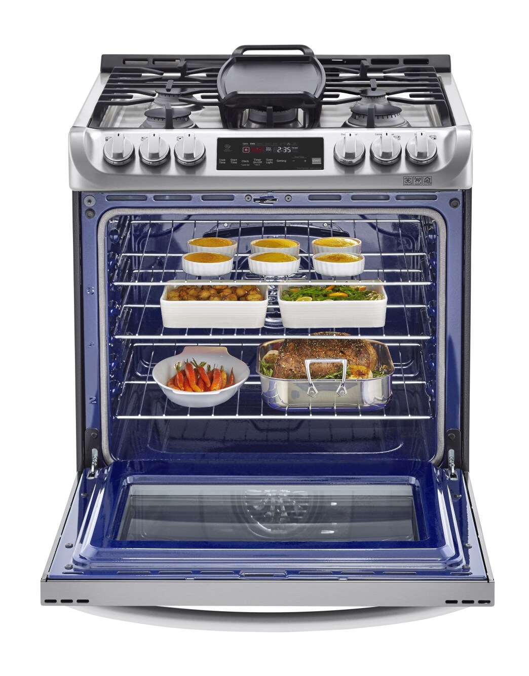 LG LSD4913ST 6.3 cu. ft. Capacity Electric Single Oven Range LG USA