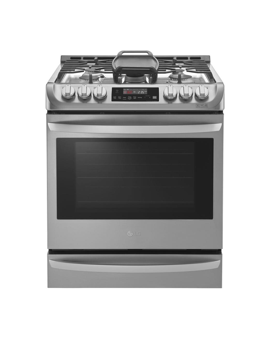 LG LSG4515ST 6.3 cu. ft. Capacity Gas Single Oven Range LG USA