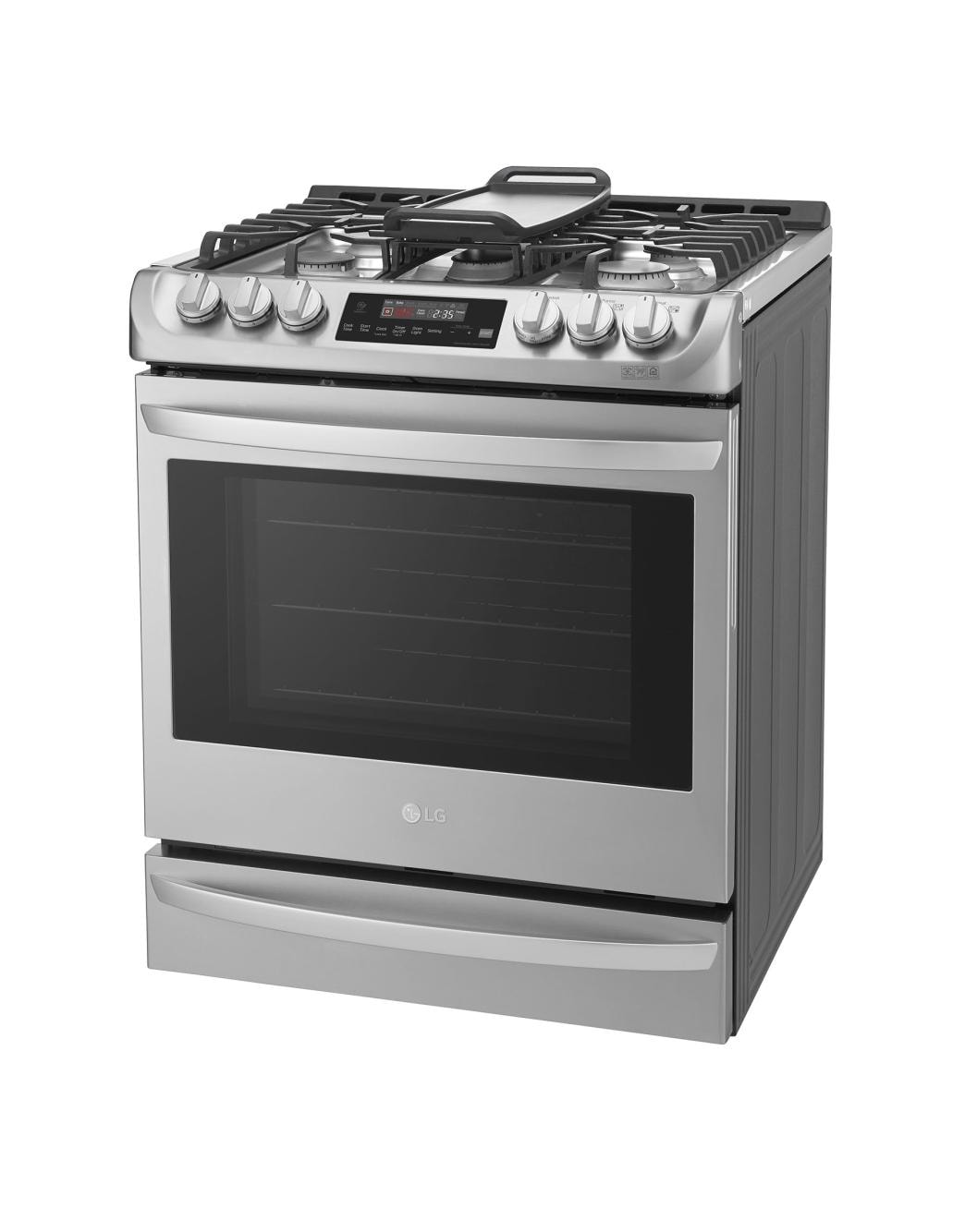 LG LSG4515ST 6.3 cu. ft. Capacity Gas Single Oven Range LG USA