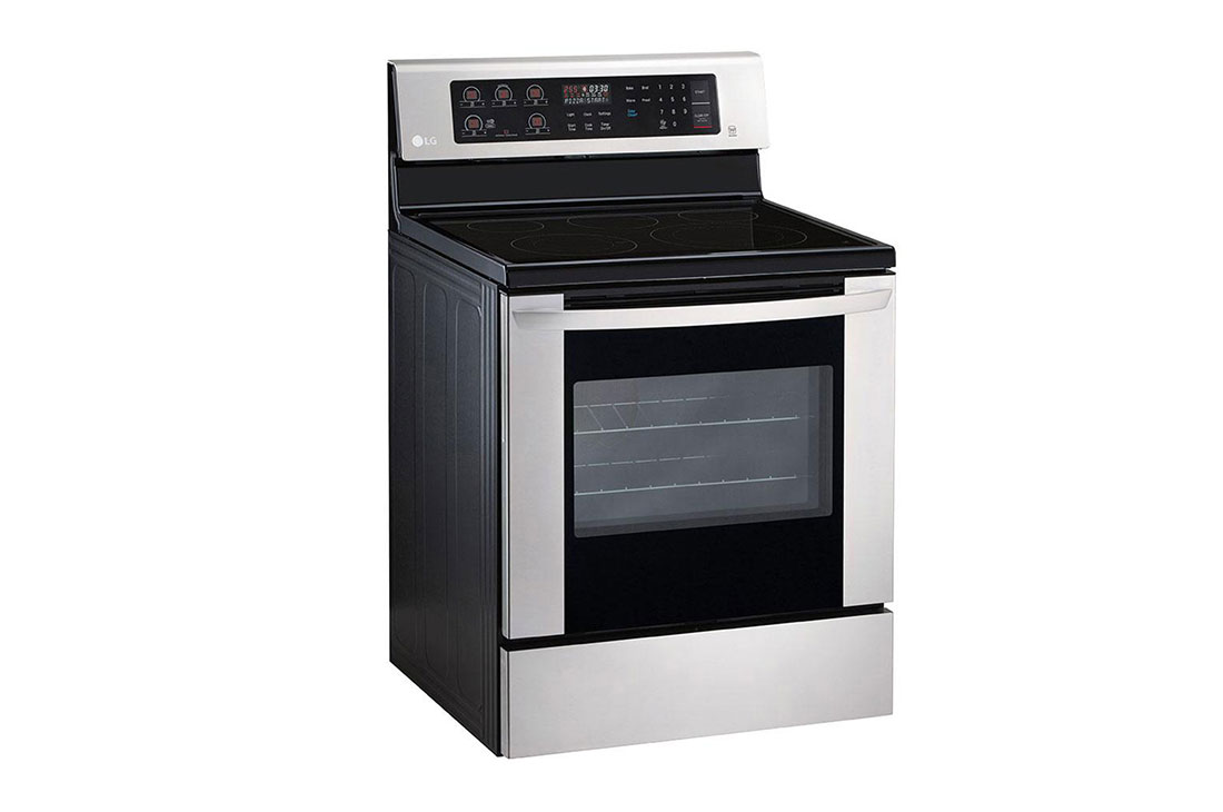 LG LRE3060ST 6.3 cu. ft. Capacity Electric Single Oven Range LG USA