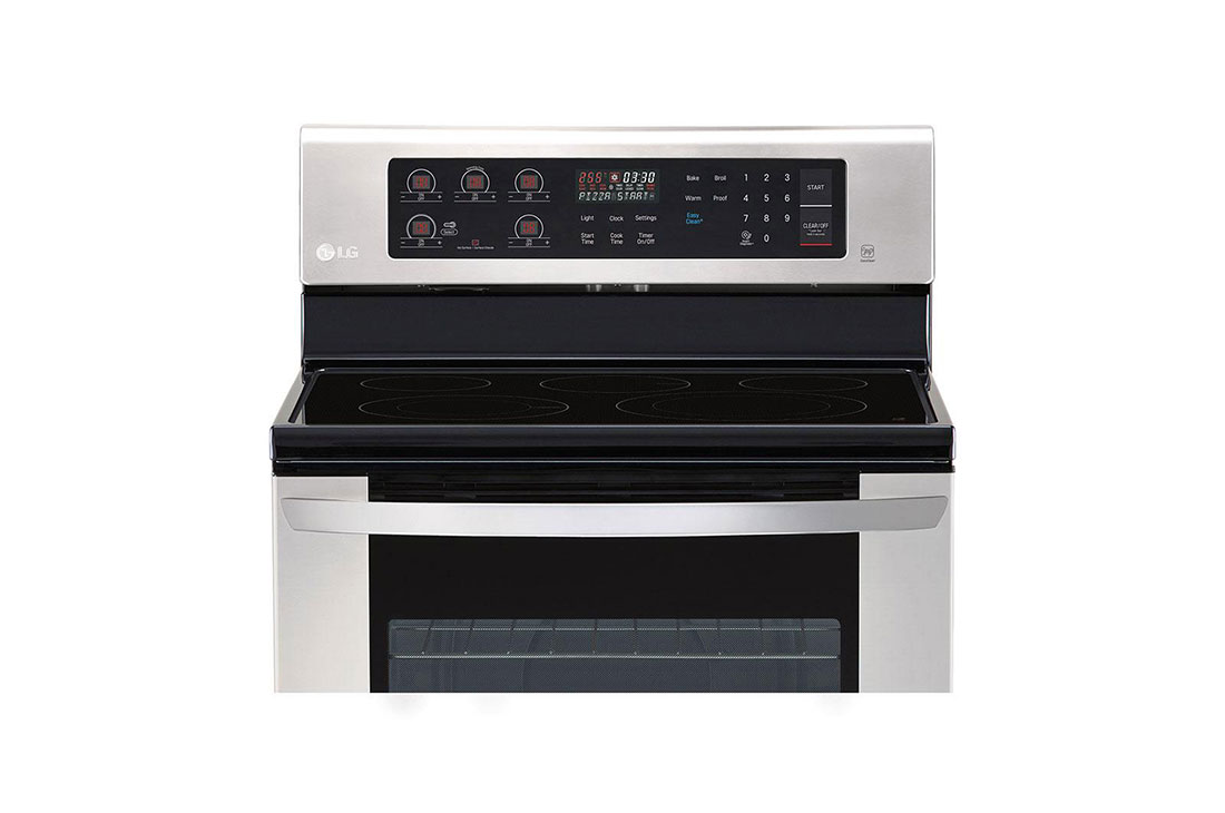 LG LRE3060ST 6.3 cu. ft. Capacity Electric Single Oven Range LG USA