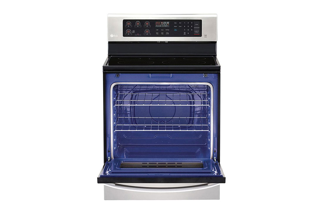 LG LRE3060ST 6.3 cu. ft. Capacity Electric Single Oven Range LG USA