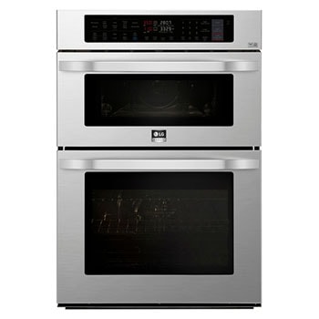 LG STUDIO 1.7/4.7 cu. ft. Smart wi-fi Enabled Combination Double Wall Oven