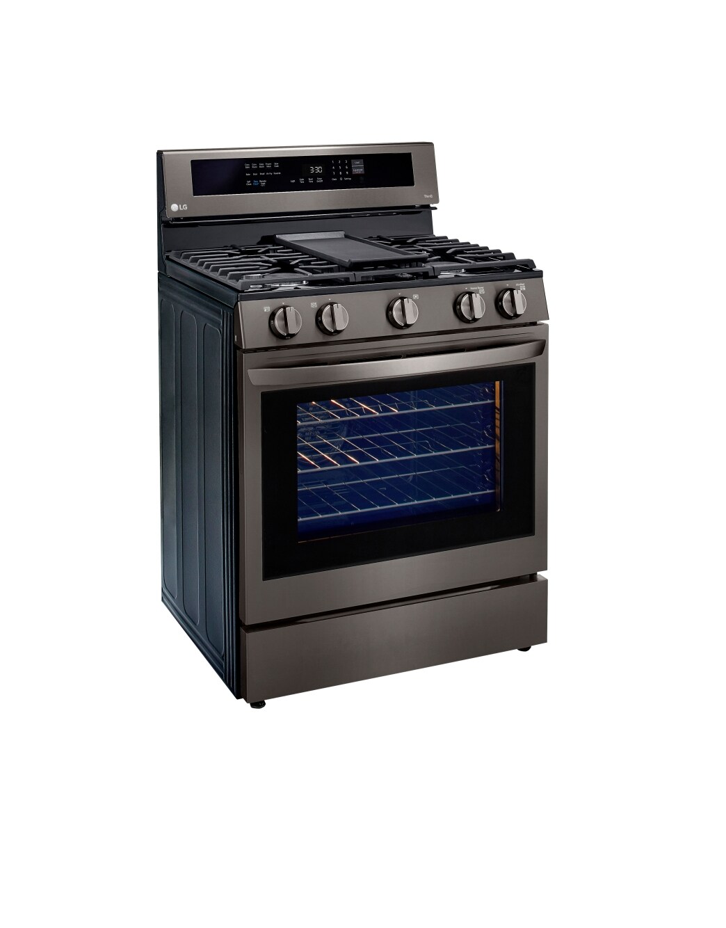 LG LRGL5825D InstaView Gas Range with Air Fryer LG USA