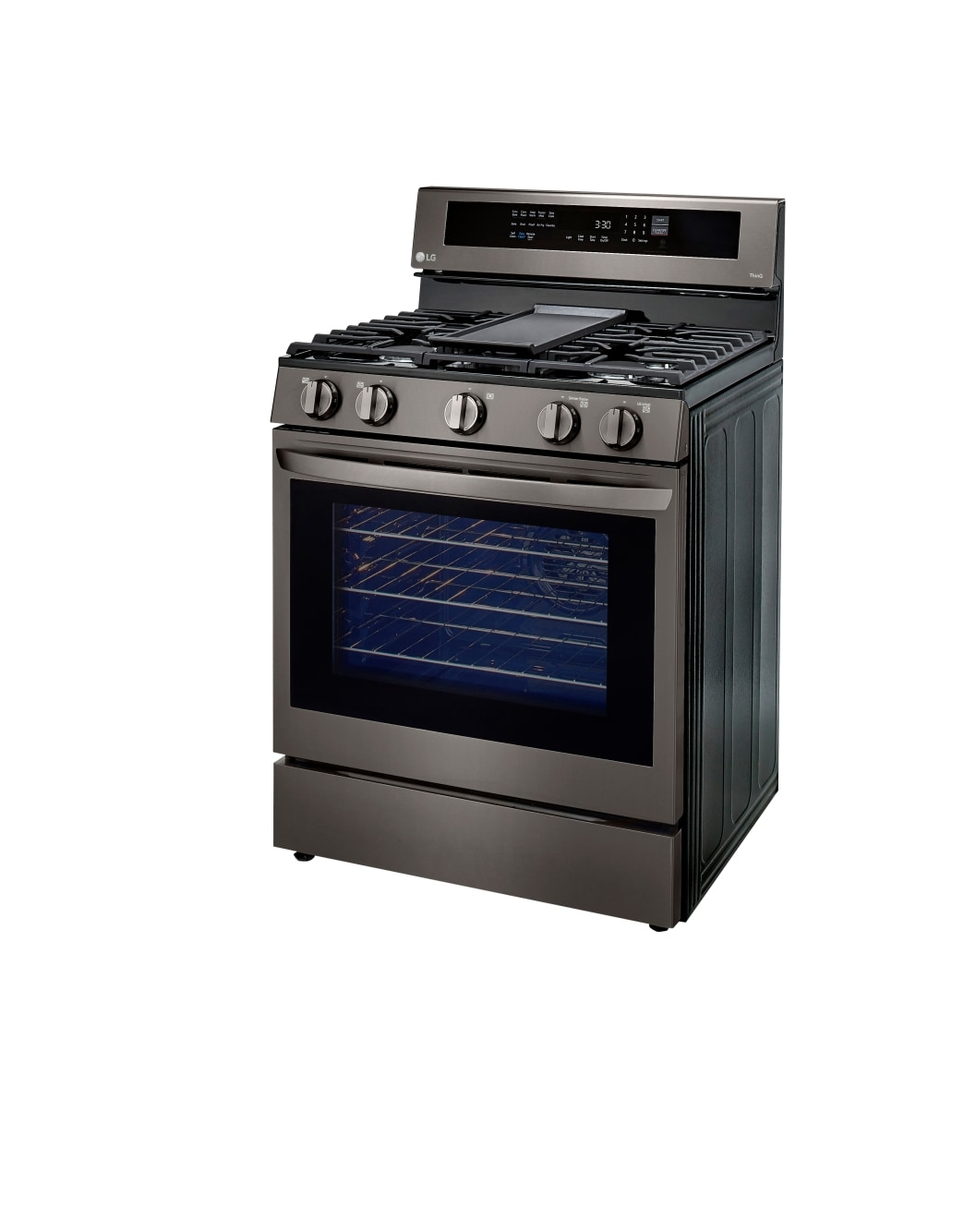 LG LRGL5825D InstaView Gas Range with Air Fryer LG USA