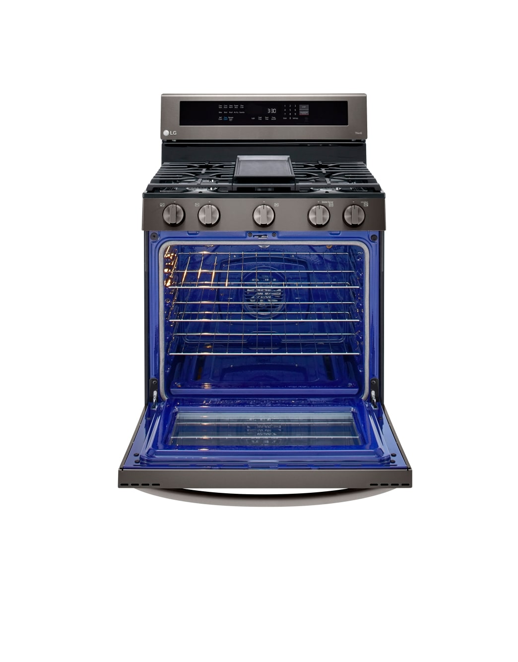 LG LRGL5825D InstaView Gas Range with Air Fryer LG USA