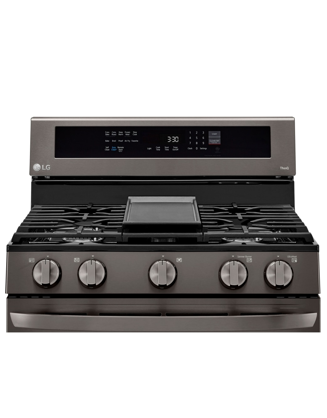 LG LRGL5825D InstaView Gas Range with Air Fryer LG USA