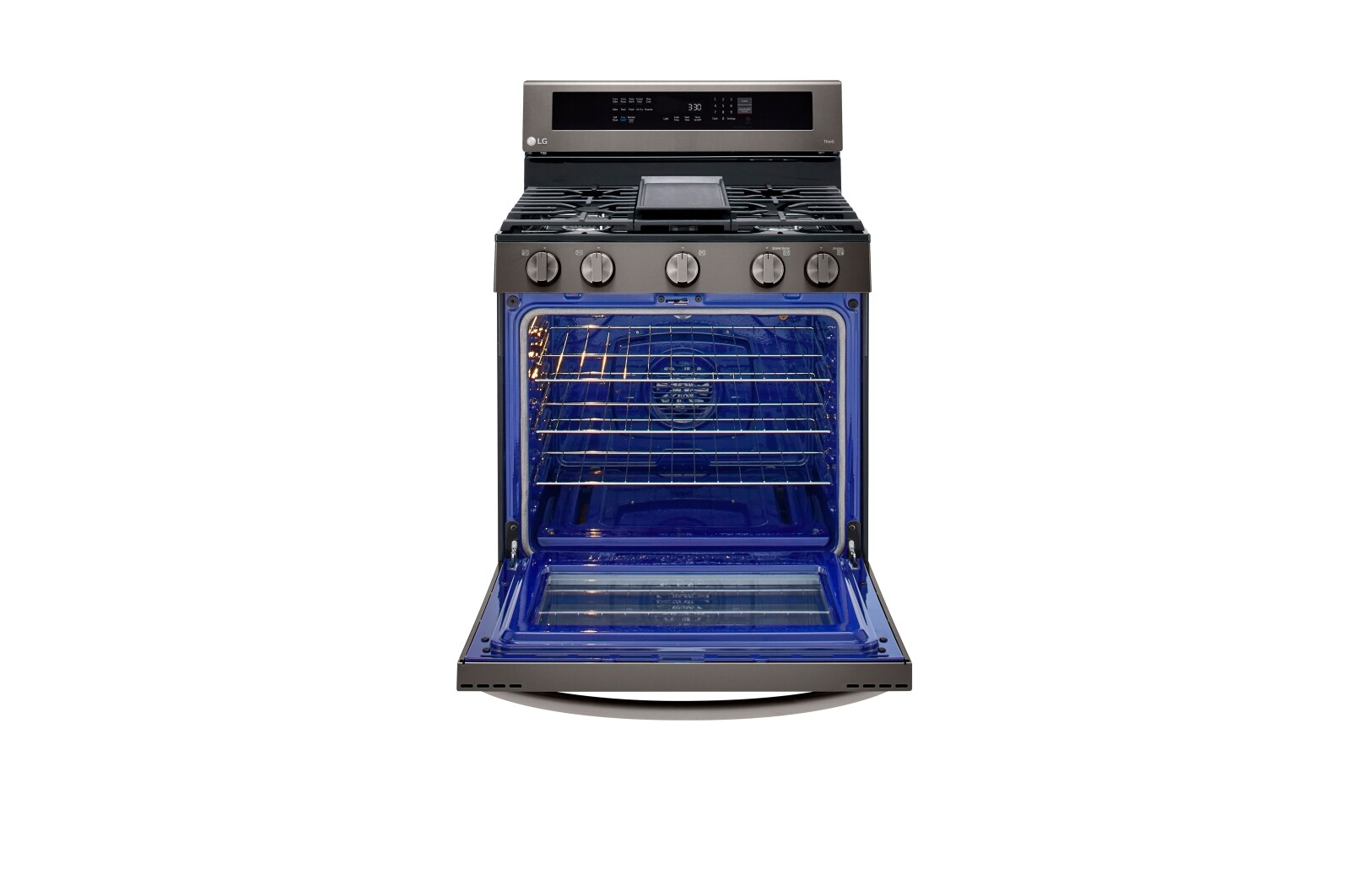 LG 5.8 cu ft. Smart WiFi Enabled True Convection InstaView® Gas Range