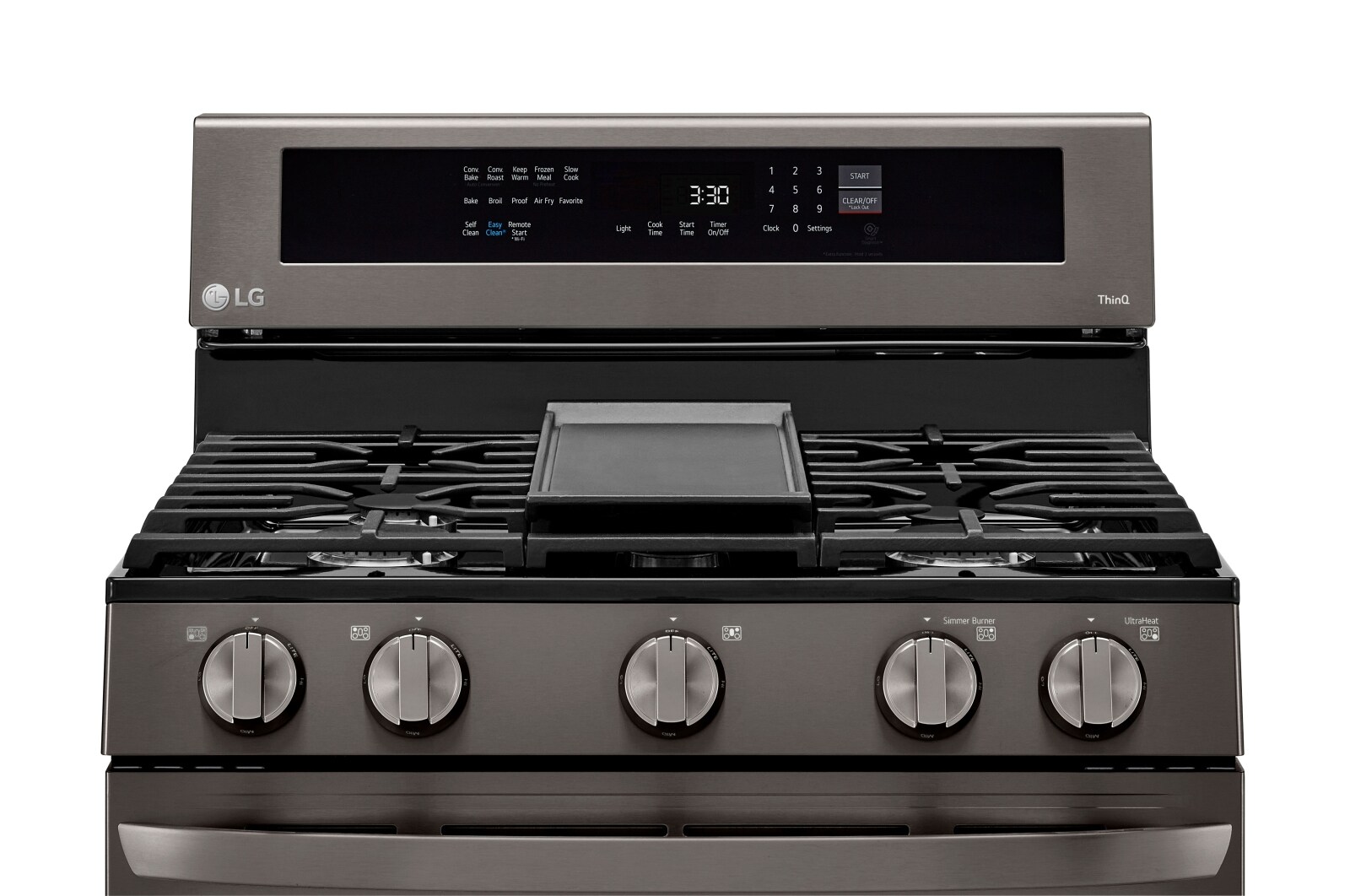 LG 5.8 cu ft. Smart WiFi Enabled True Convection InstaView® Gas Range