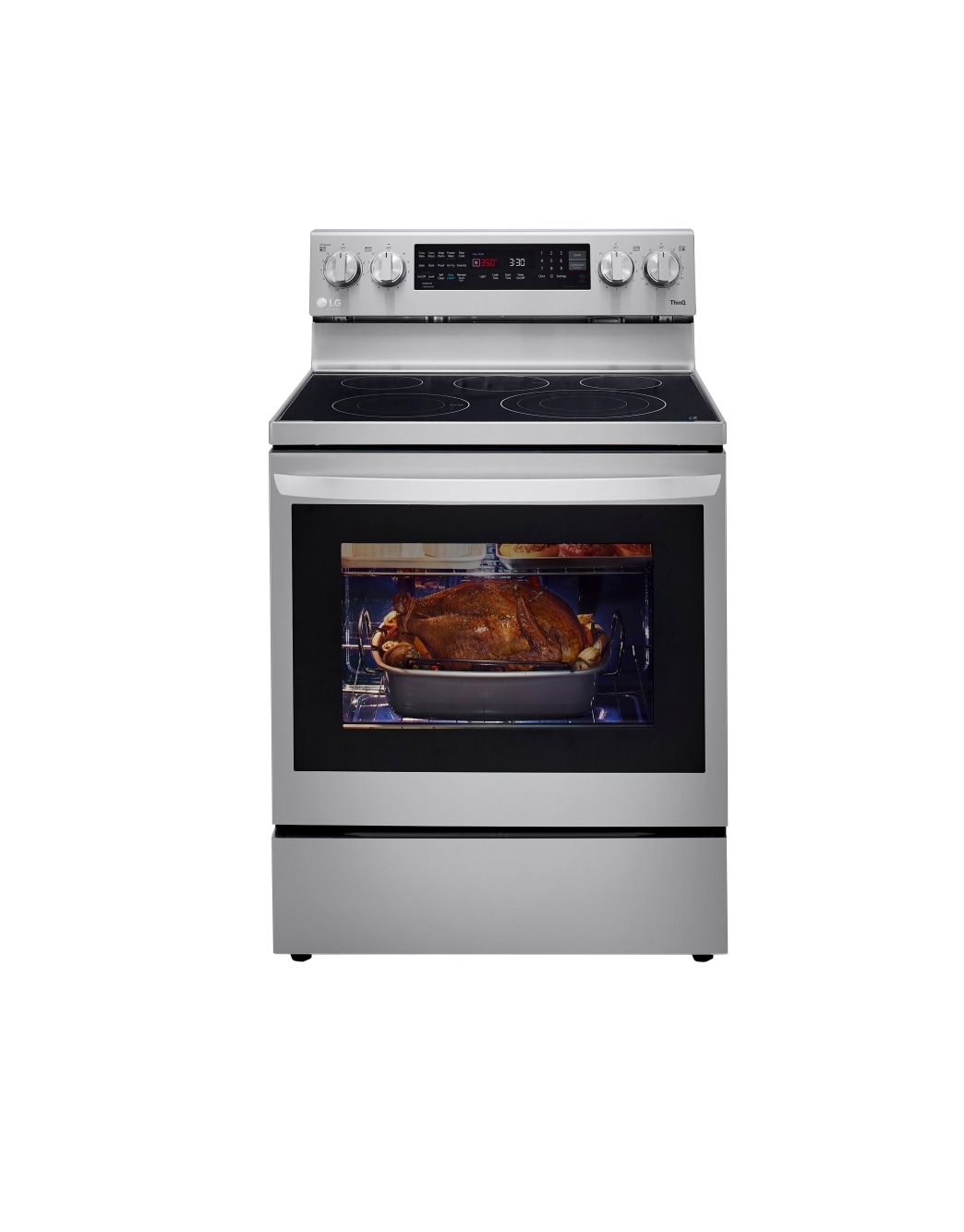 LG LREL6325F InstaView Electric Range with Air Fryer LG USA